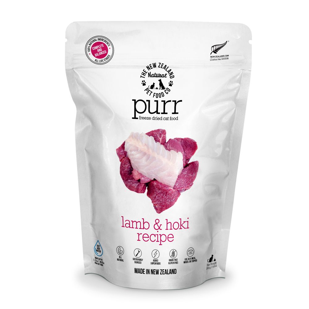 Lamb and Hoki Freeze Dried Cat Food