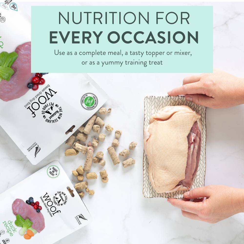 Duck Freeze Dried Dog Food