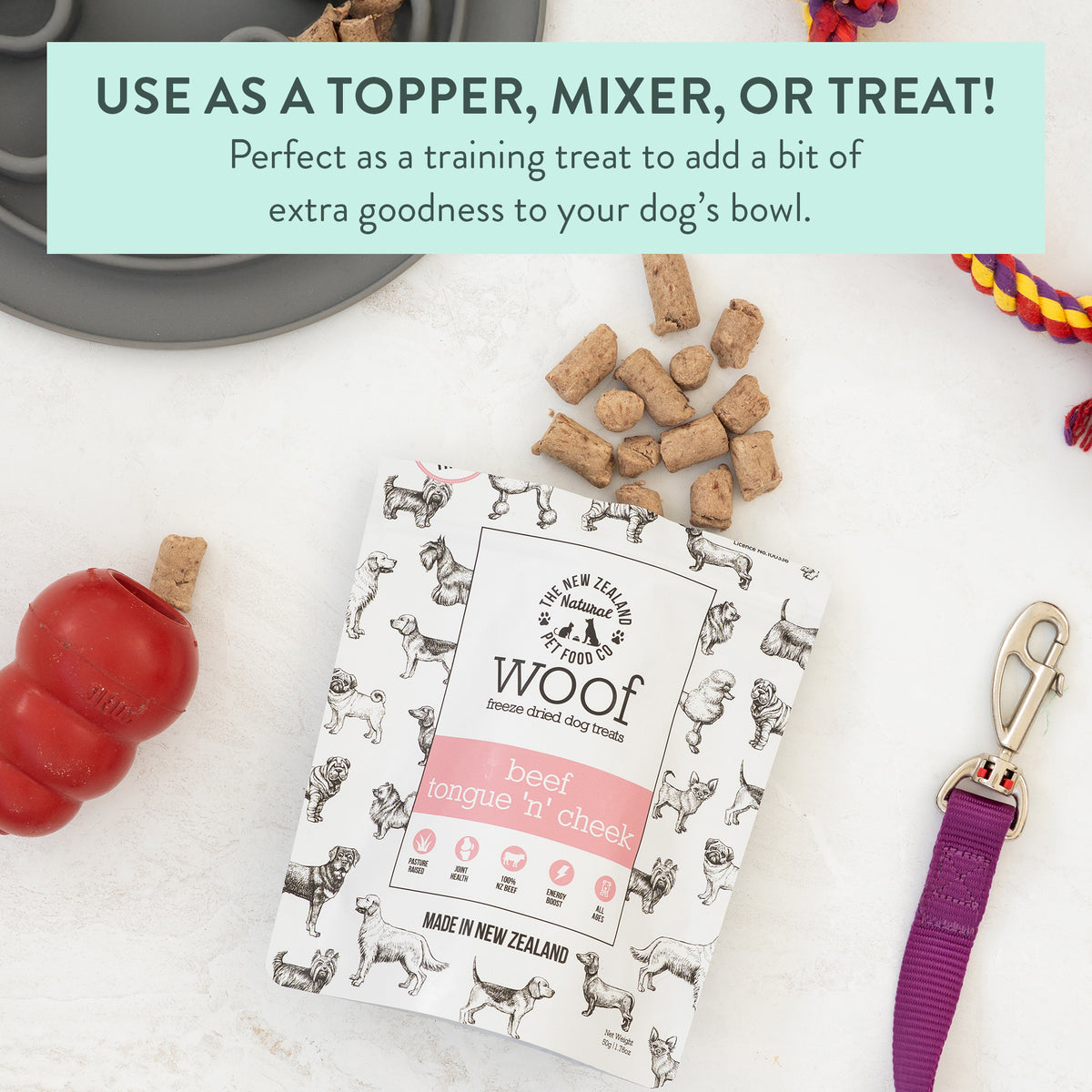 Beef Tongue 'n' Cheek Dog Treat
