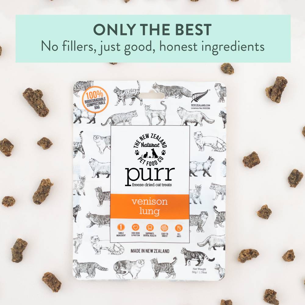 Venison Lung Cat Treats
