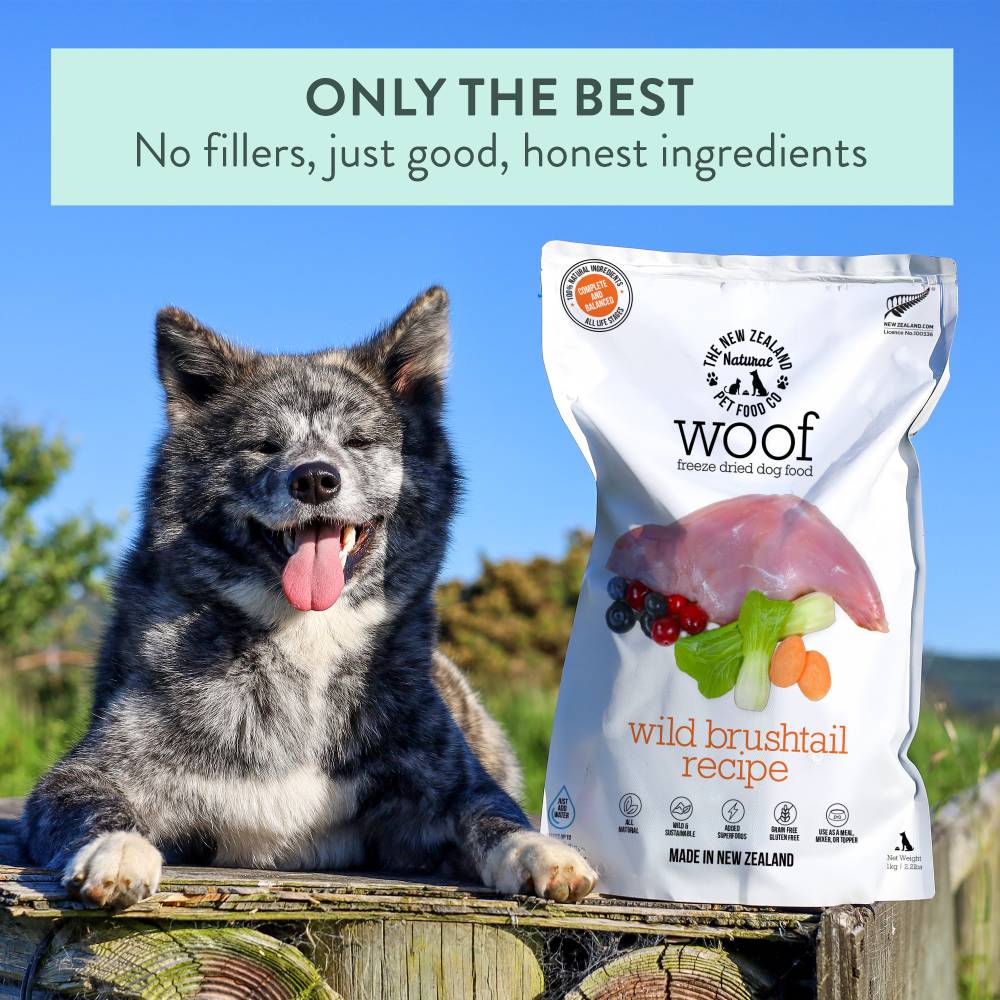 Wild Brushtail Freeze Dried Dog Food