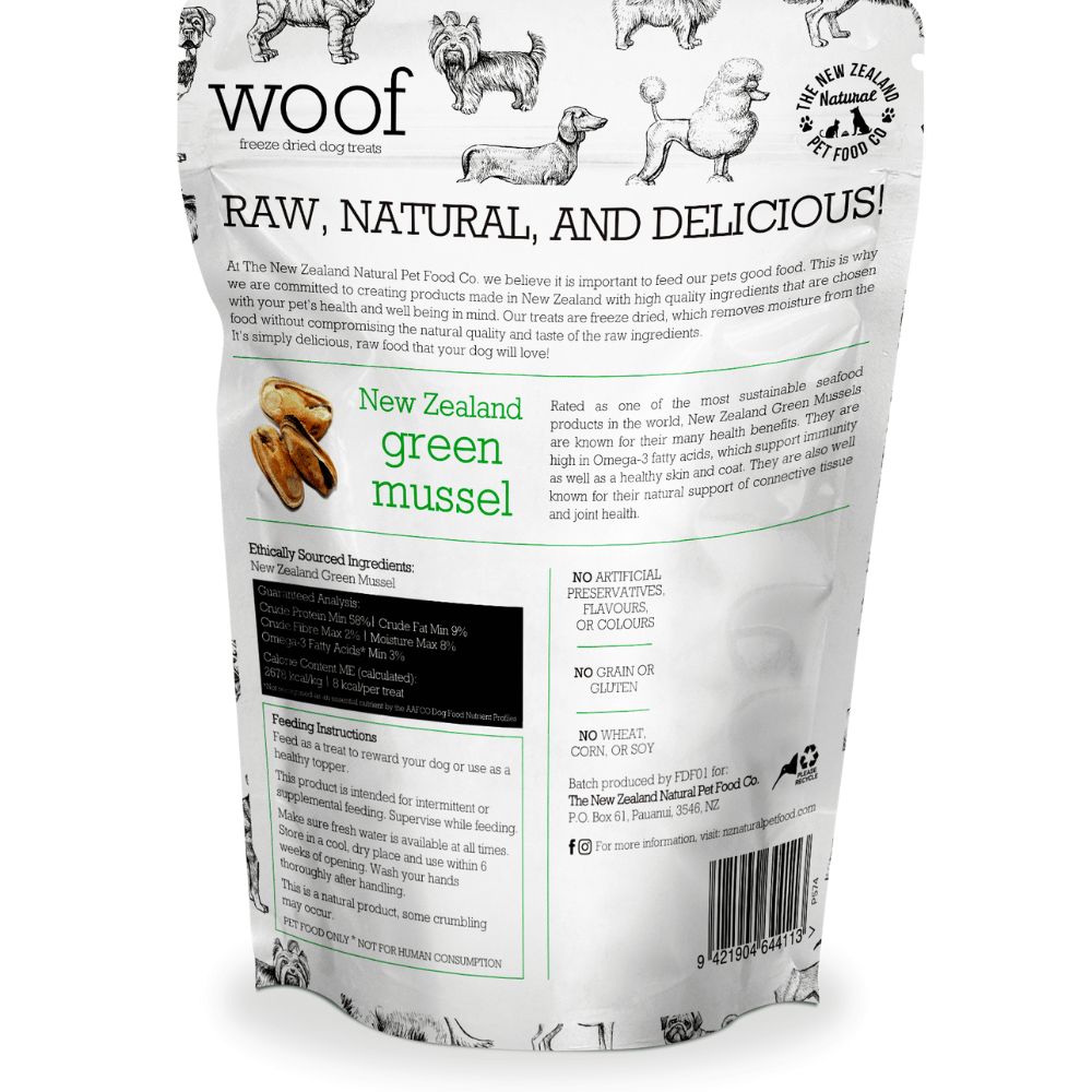 New Zealand Green Mussel Dog Treats