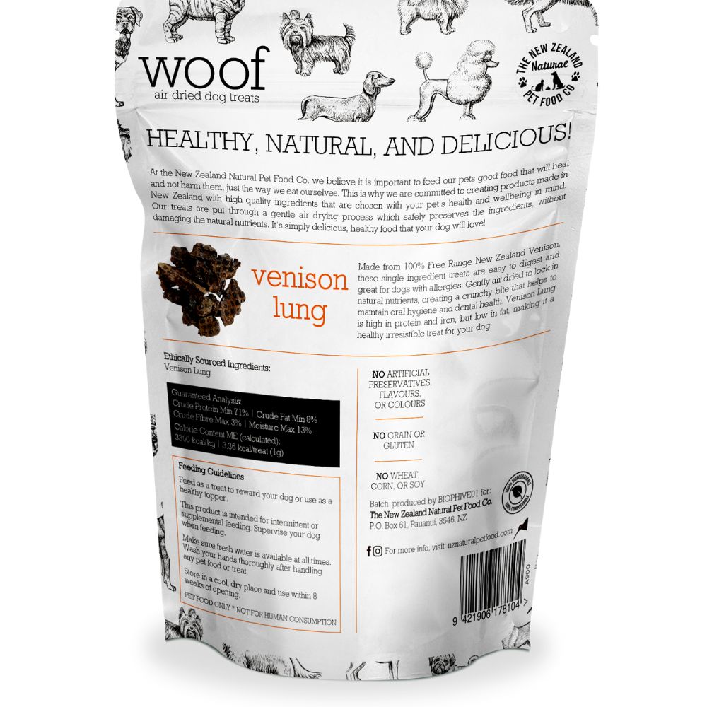 Venison Lung Dog Treats