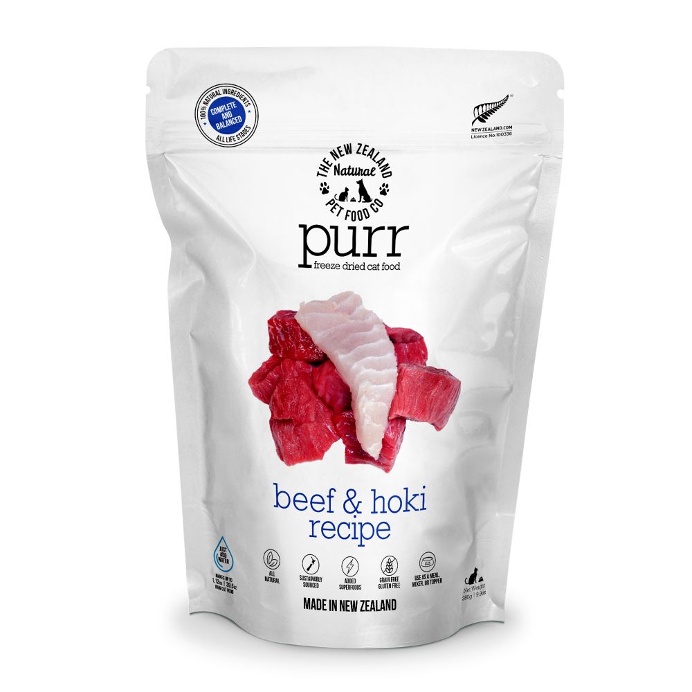 Beef and Hoki Freeze Dried Cat Food