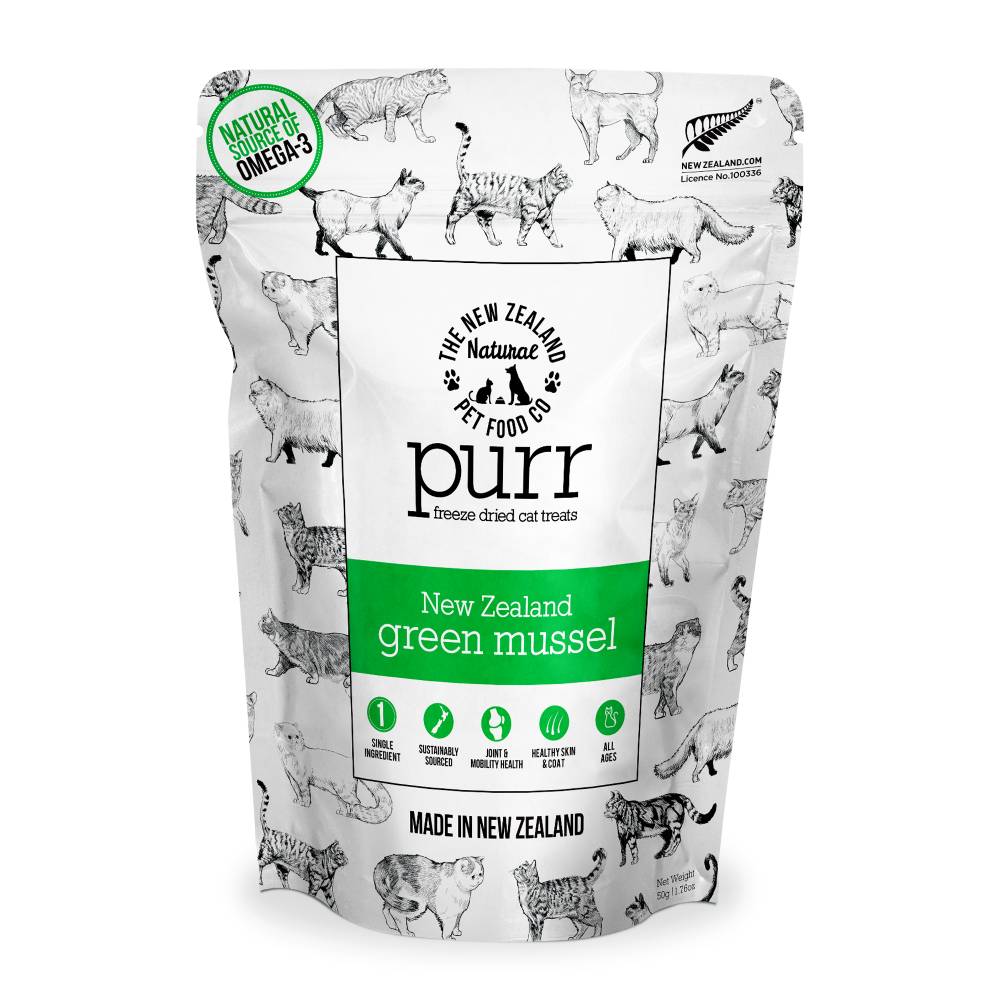 New Zealand Green Mussel Cat Treats