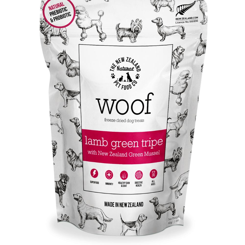 New Zealand Lamb Green Tripe Dog Treats