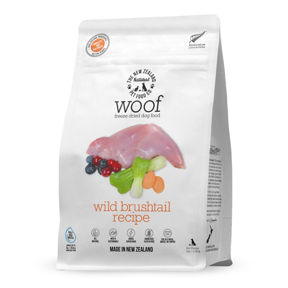 Wild Brushtail Freeze Dried Dog Food