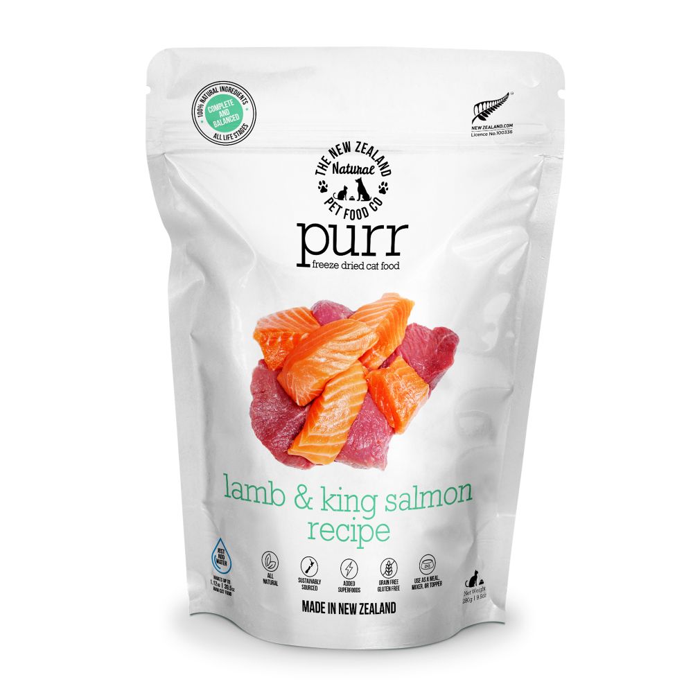 Lamb and King Salmon Freeze Dried Cat Food