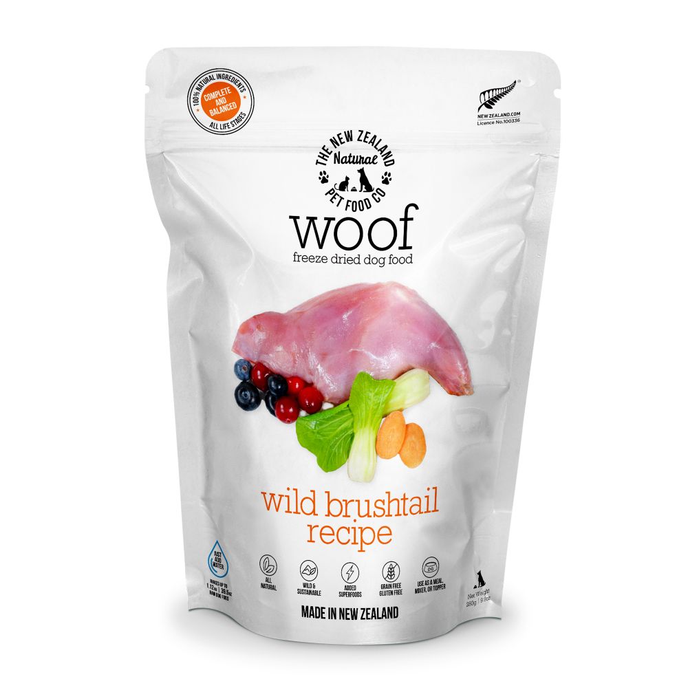Wild Brushtail Freeze Dried Dog Food