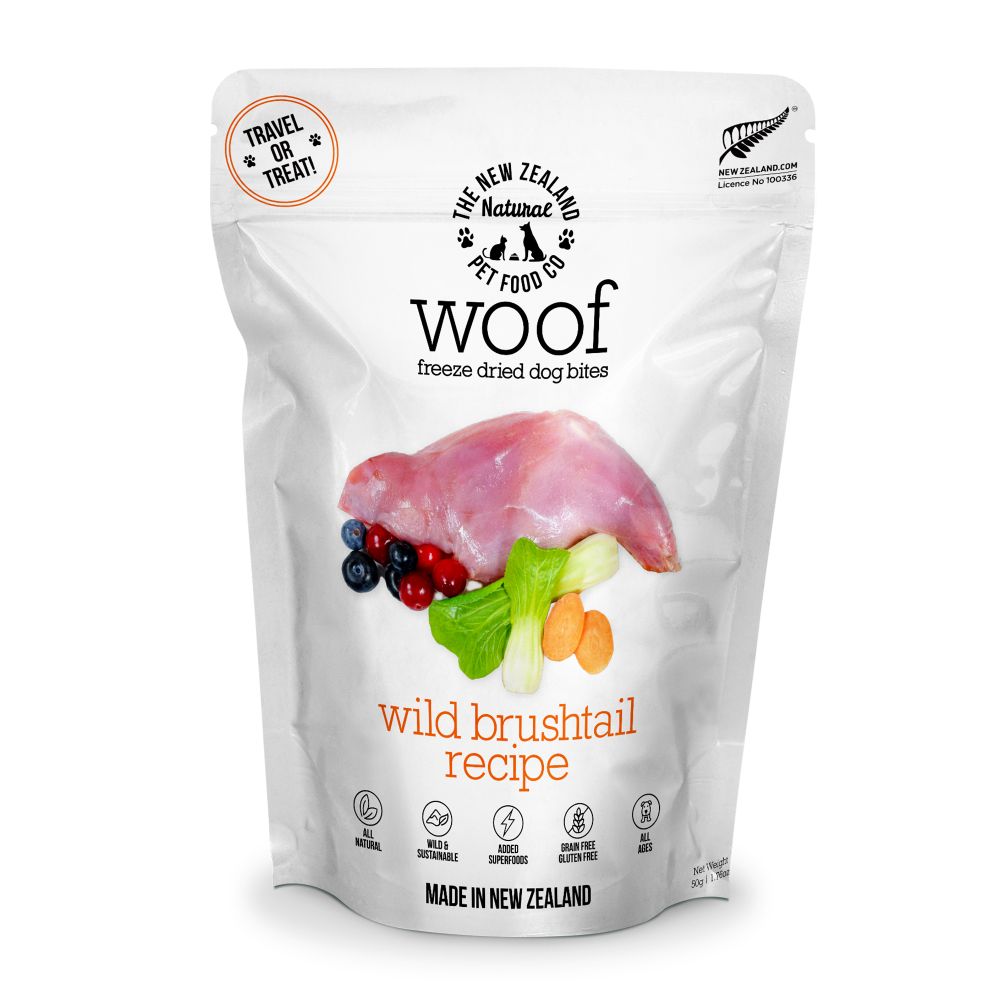 Wild Brushtail Freeze Dried Dog Food