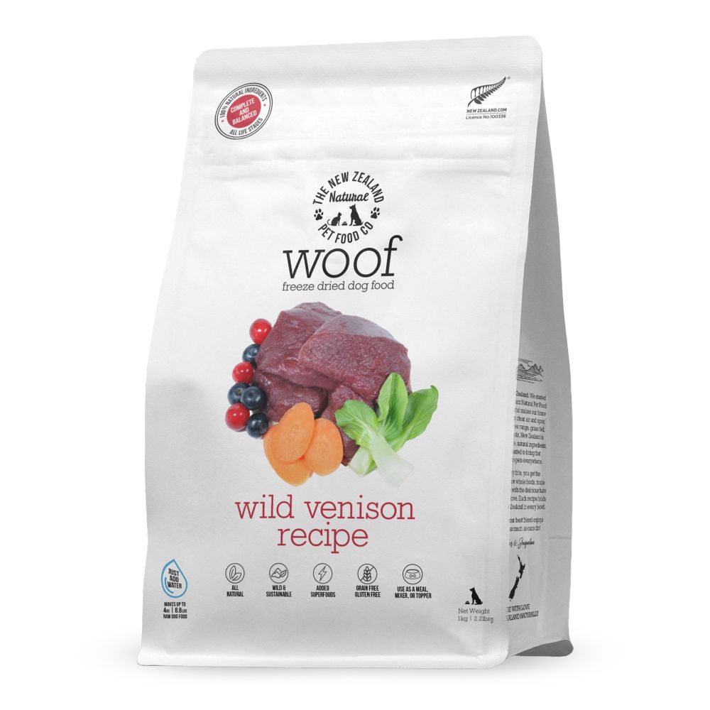 Wild Venison Freeze Dried Dog Food