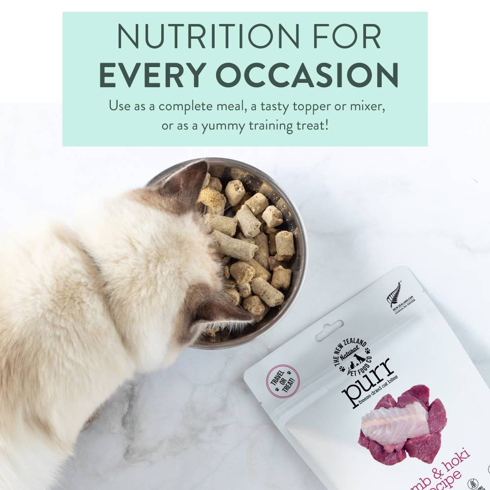 Lamb and Hoki Freeze Dried Cat Food