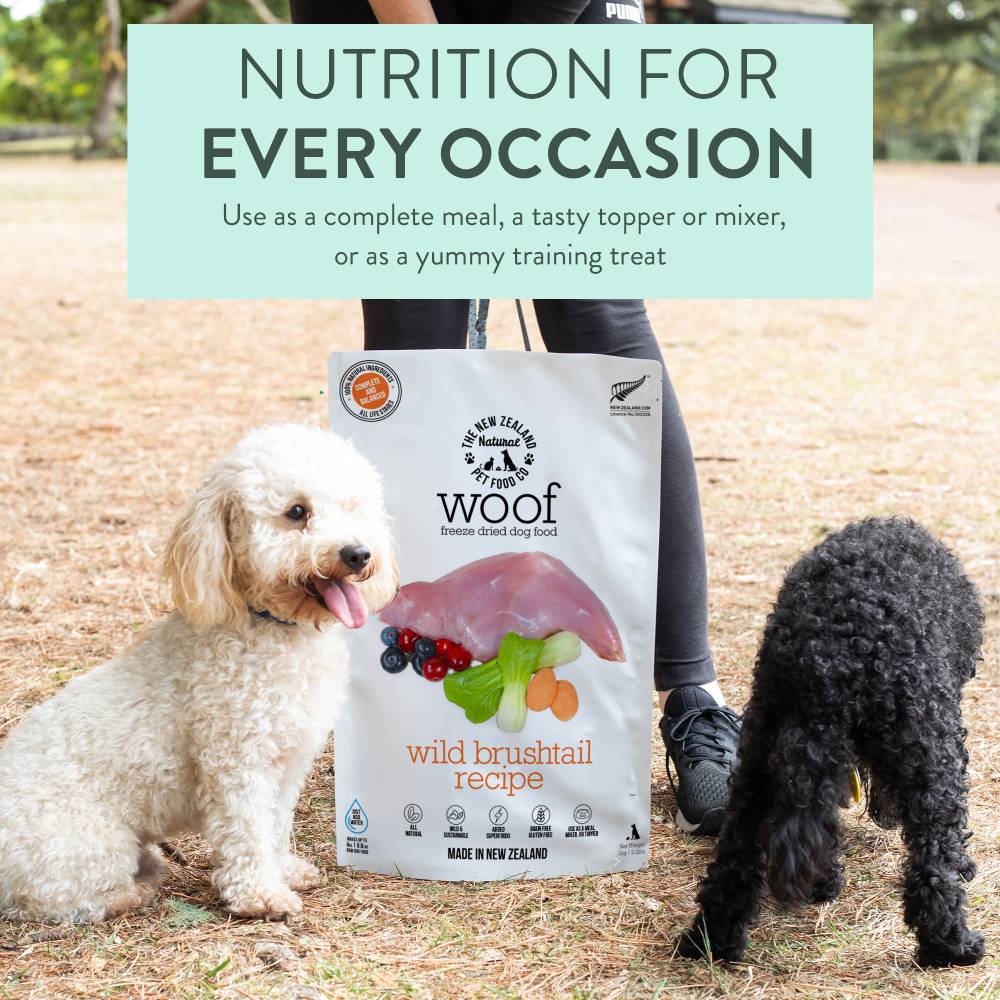 Wild Brushtail Freeze Dried Dog Food