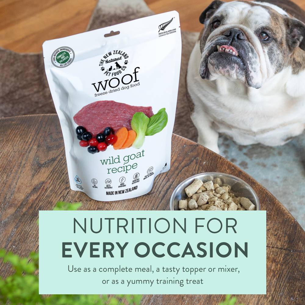 Wild Goat Freeze Dried Dog Food