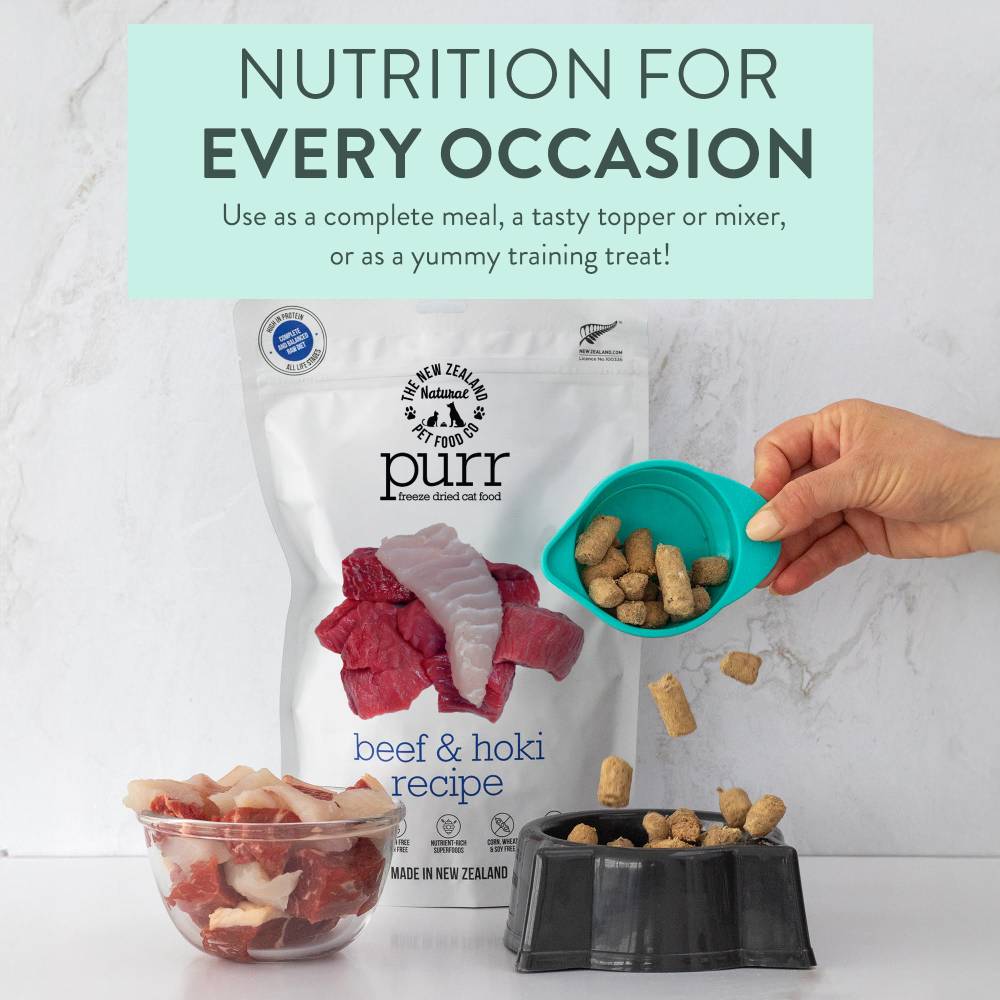Beef and Hoki Freeze Dried Cat Food