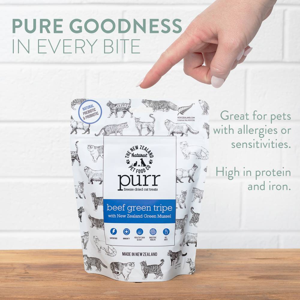 Beef Green Tripe Cat Treats