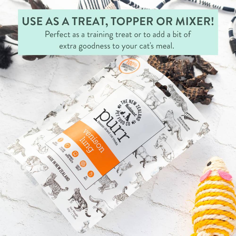 Venison Lung Cat Treats