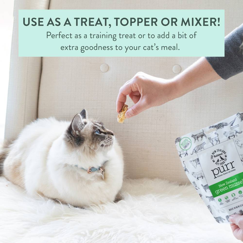 New Zealand Green Mussel Cat Treats