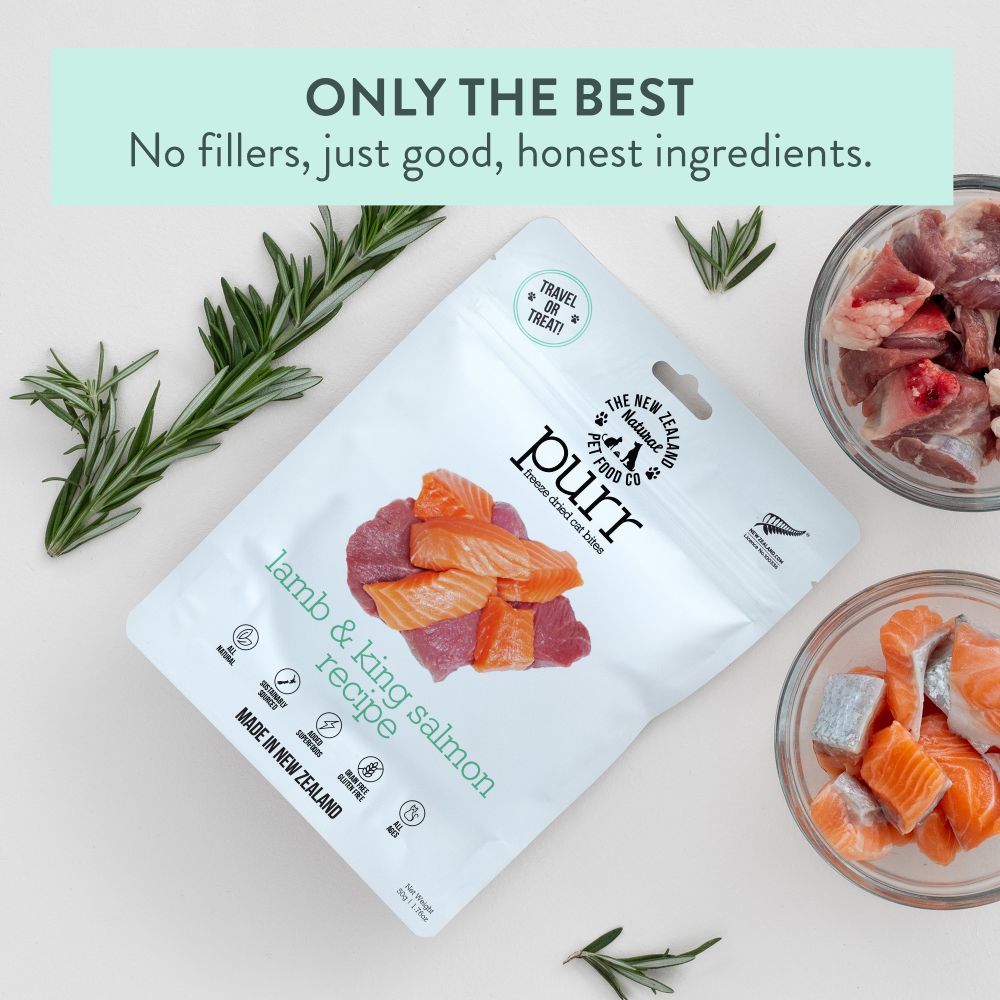 Lamb and King Salmon Freeze Dried Cat Food